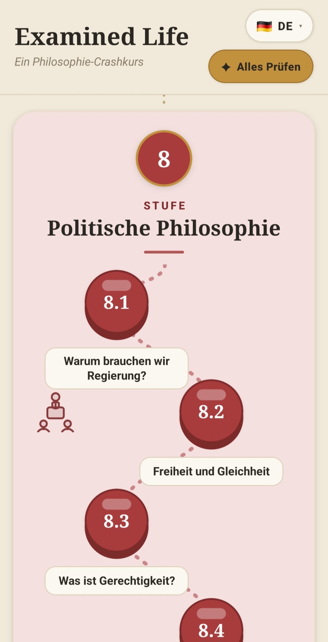 Examined Life app screenshot 4